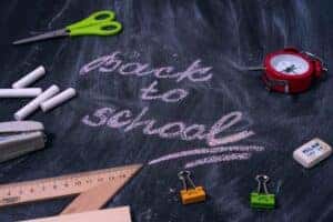 a back to school board