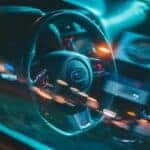Steering Wheel of Subaru