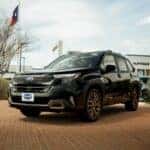 Black Subaru Forester at Huffines Subaru Corinth