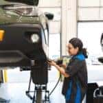 A Huffines Subaru service technician