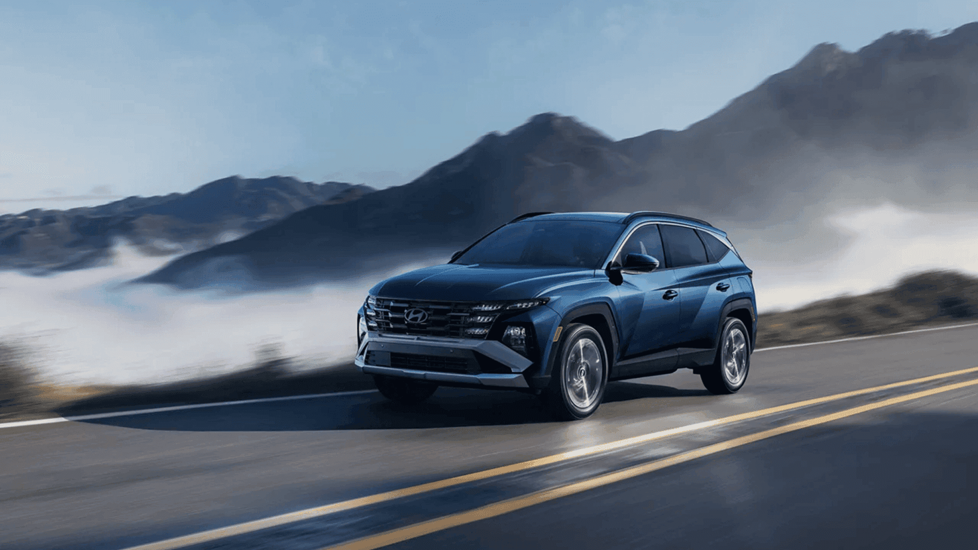 2026 hyundai tuscon driving