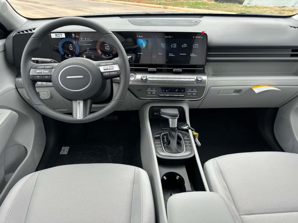 2026 Kona Interior