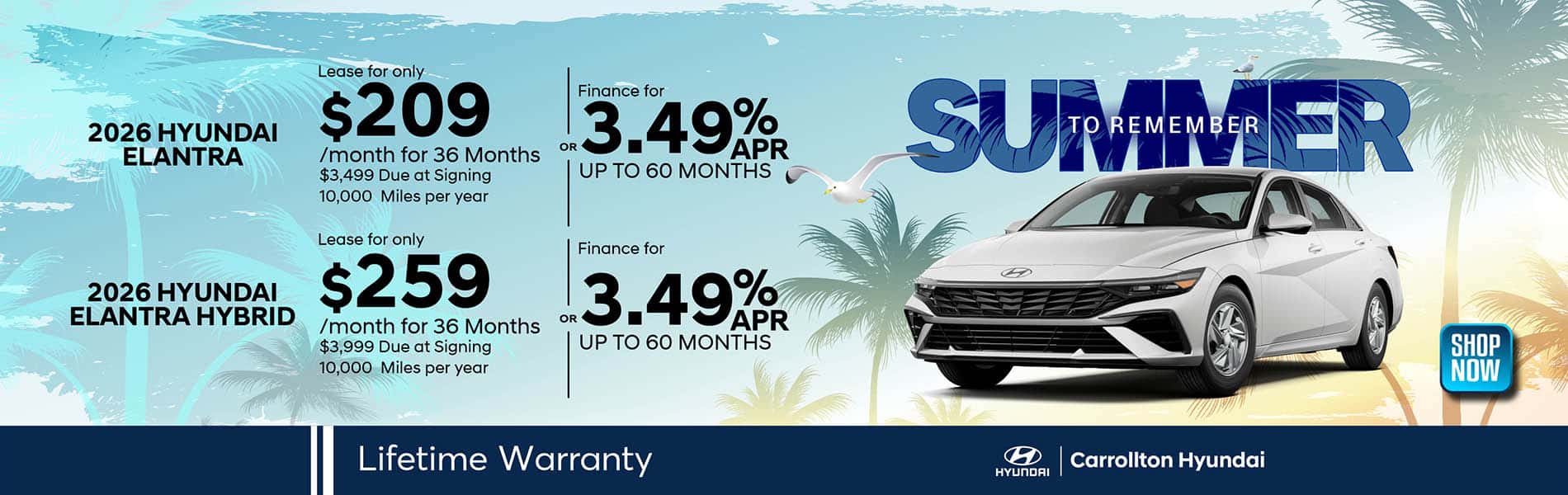 2026 Hyundai Elantra ICE and Hybrid FInance and lease offer - Carrollton Hyundai. Carrollton, GA
