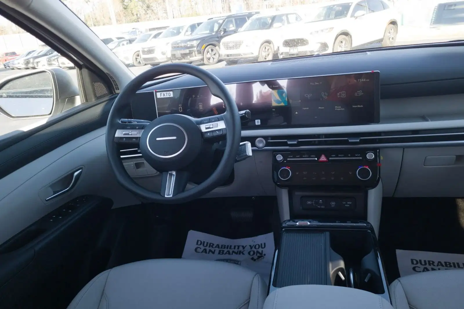 2026 Tucson Hybrid Dash