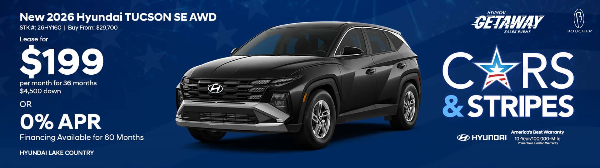 Save on a New 2026 Hyundai Tucson SE AWD