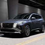 Front exterior view of the 2026 Hyundai Tucson for sale in Oconomowoc, WI