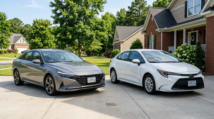 Hyundai Elantra Vs Toyota Corolla