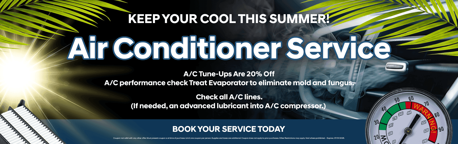 KEEP YOUR COOL THIS SUMMER! AIRCON SERVICE