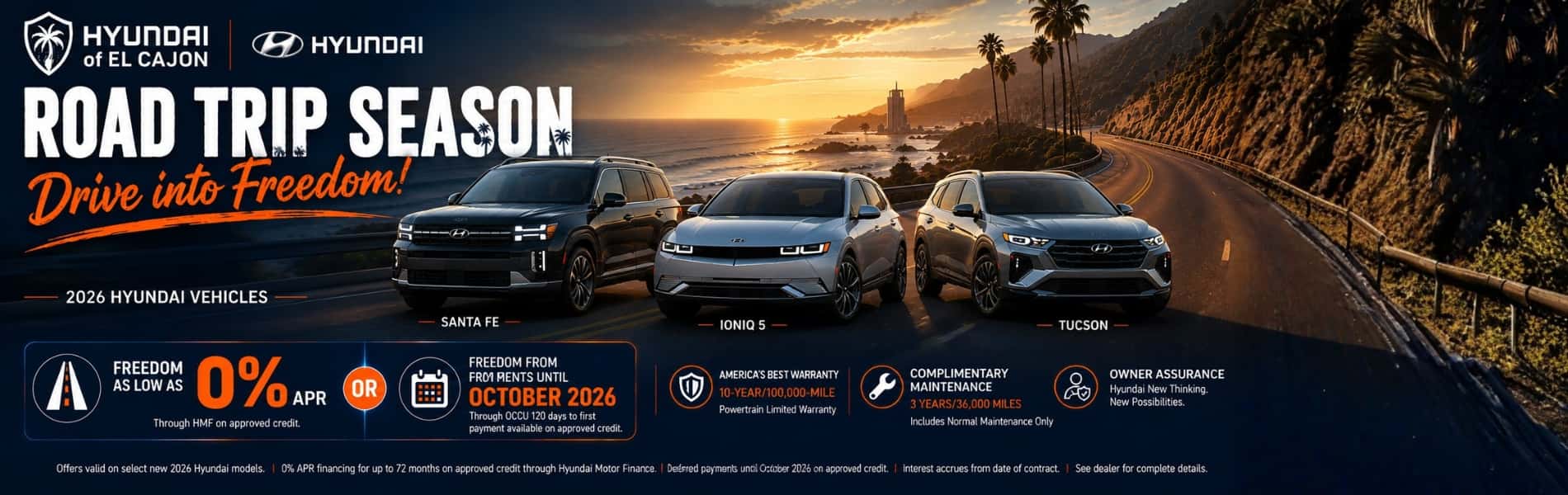 June 2026 Road Trip Lineup