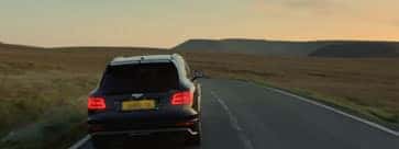 Bentley empty road