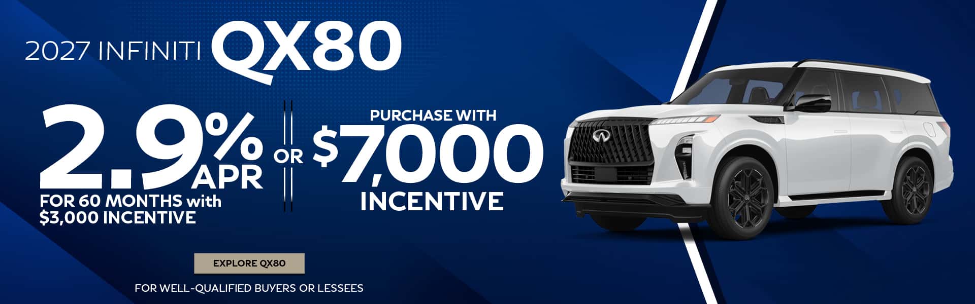 QX80 Offer