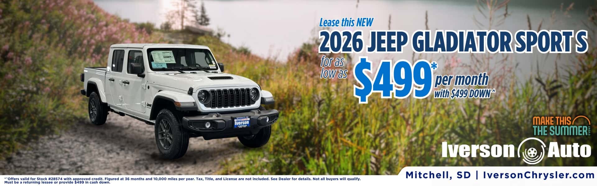 2026 Jeep Gladiator Sport S