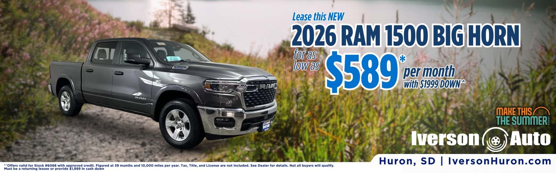 2026 RAM 1500 BIG HORN CREW