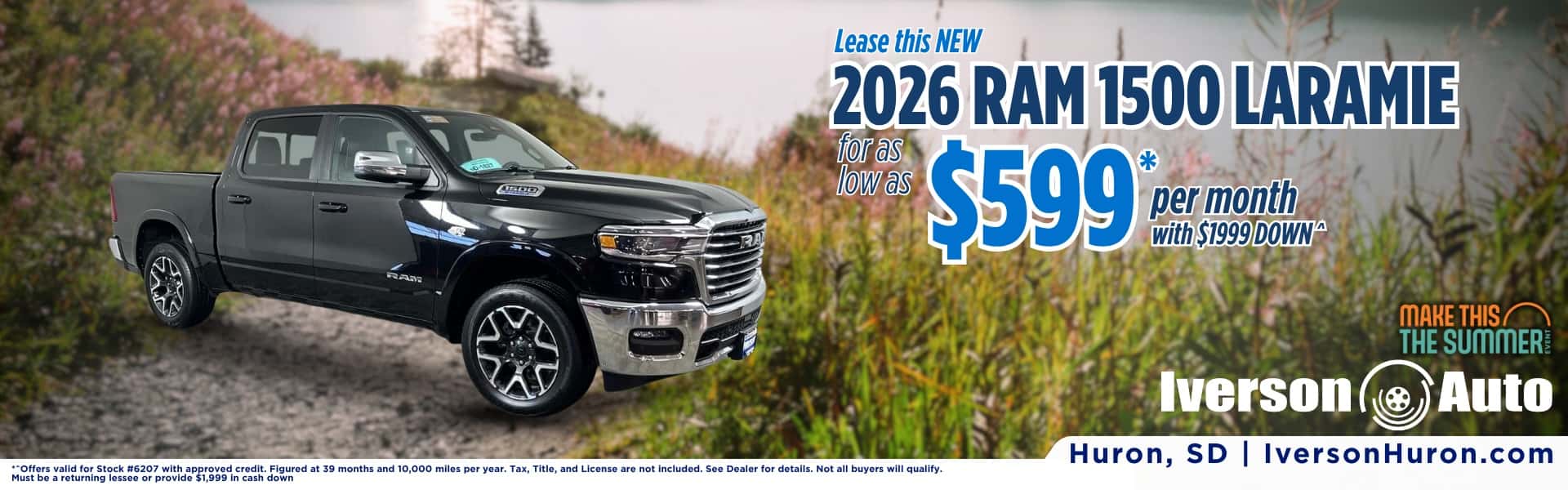2026 RAM 1500 LARAMIE CREW CAB