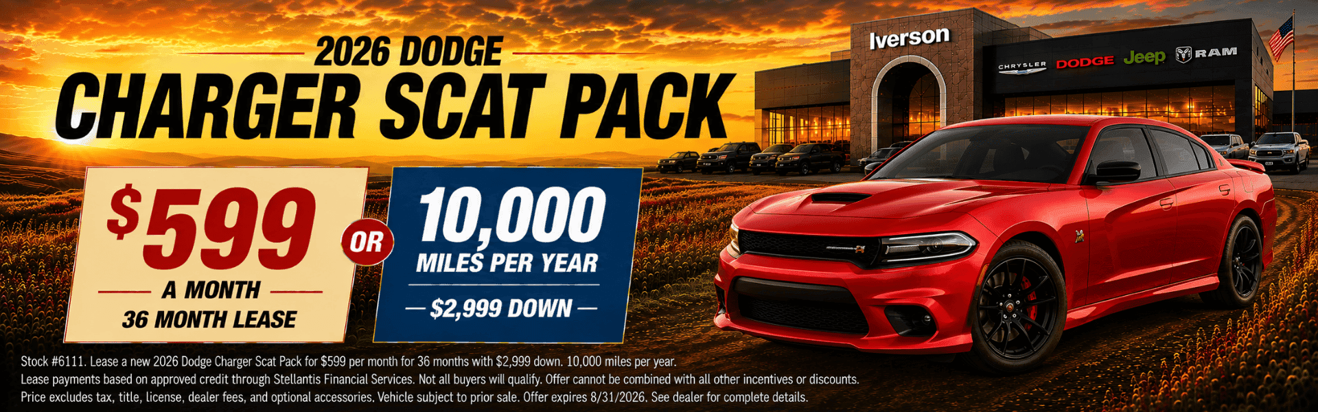 August Dodge Charger