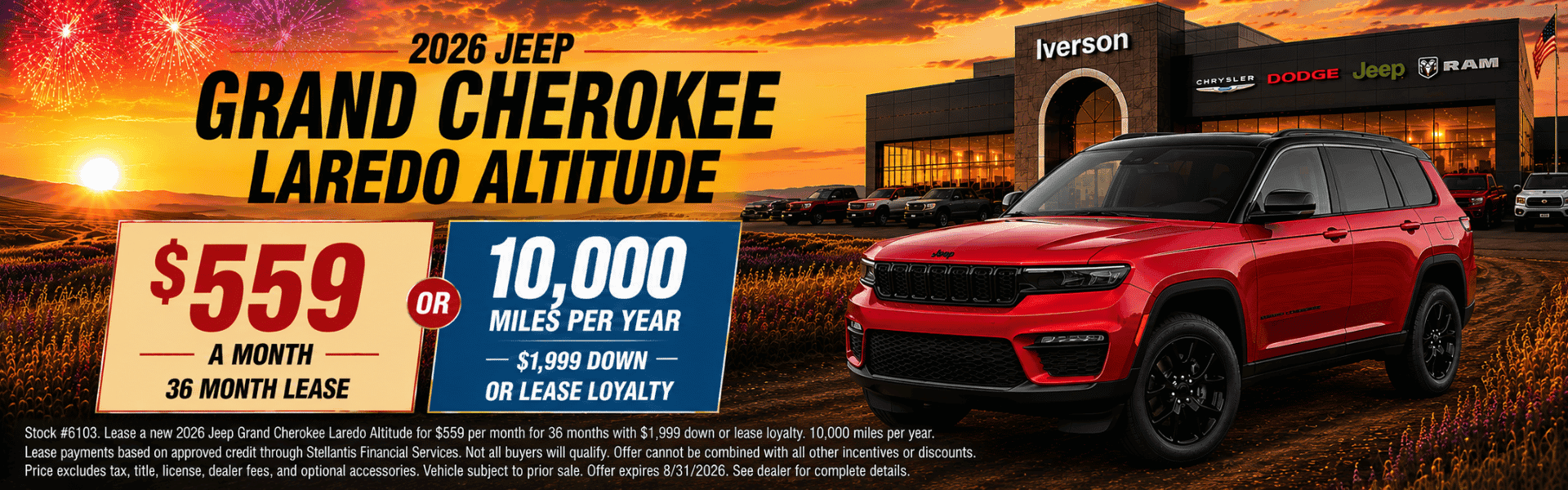 Jeep grand cherokee august