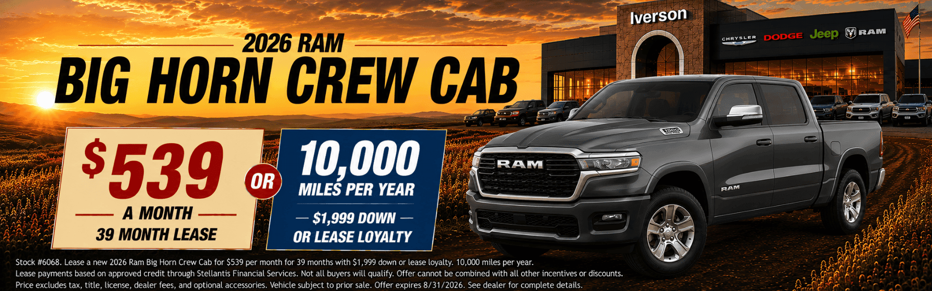 August Ram Big Horn