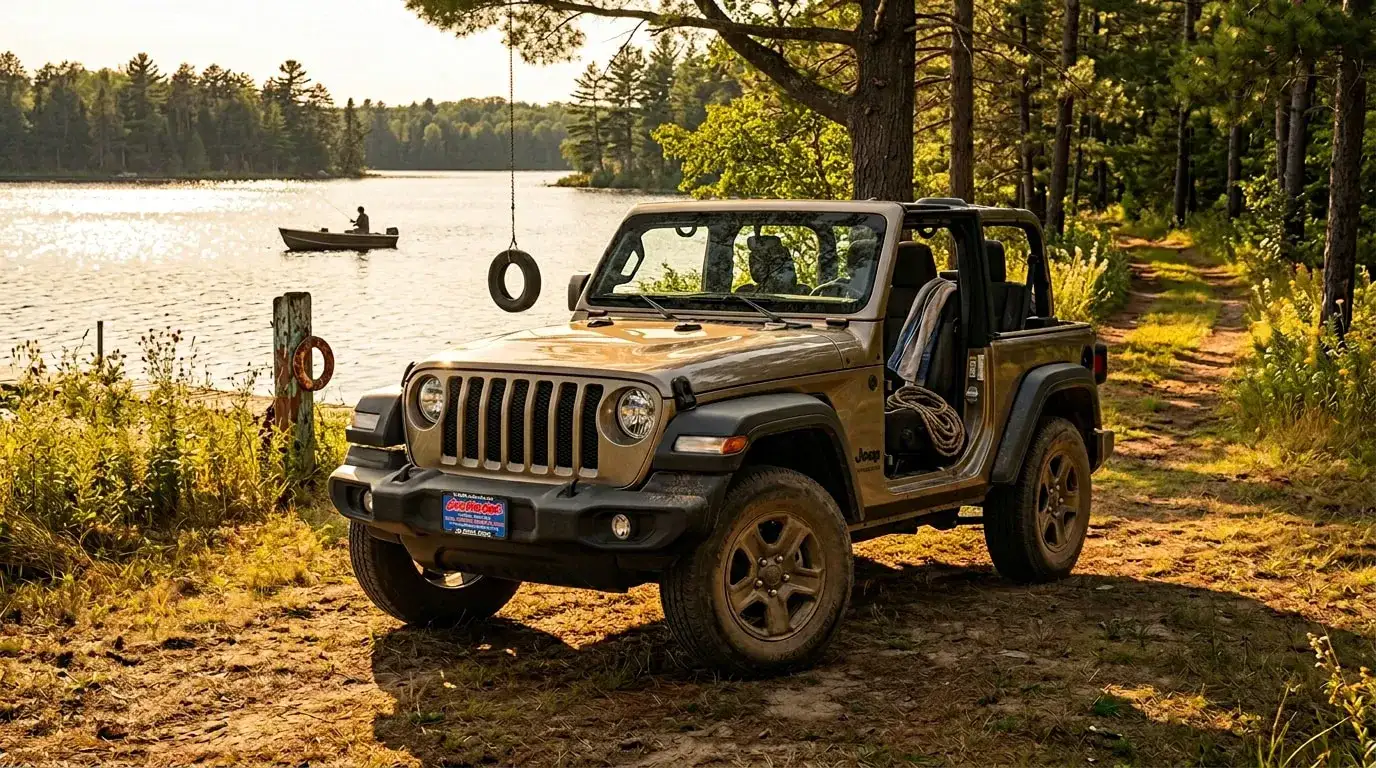2026 Jeep Wrangler off-road SUV available at Iverson CDJR Huron in Huron, SD