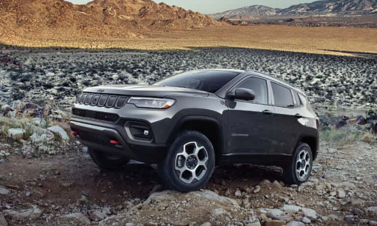 2026 Jeep Compass offroading in desert