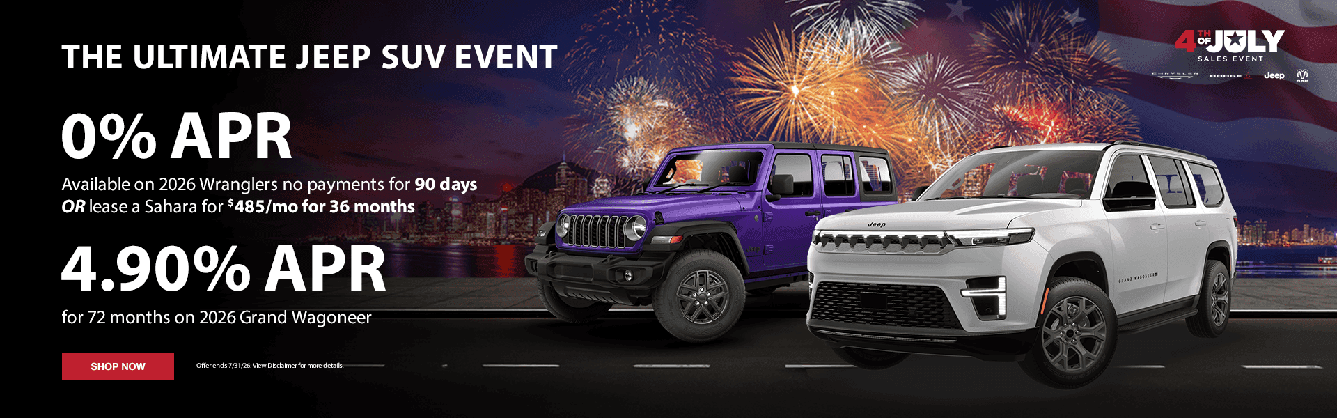 The ultimate jeep SUV event