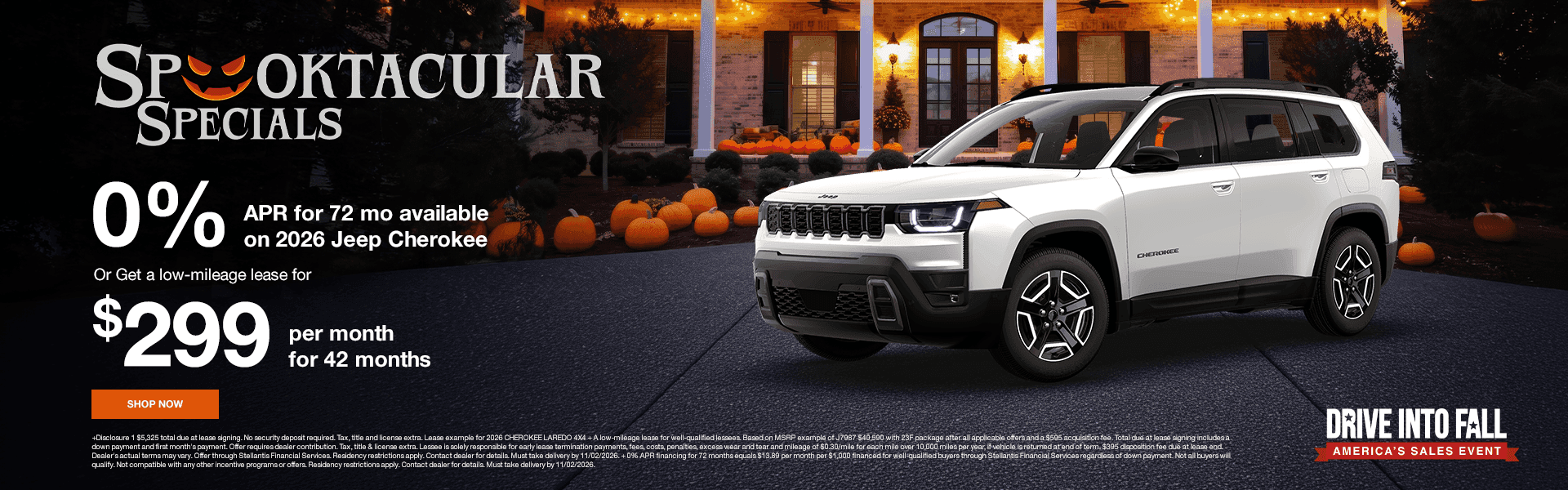 $1,500 available on select 26 Jeep Grand Cherokee and Grand Cherokee L