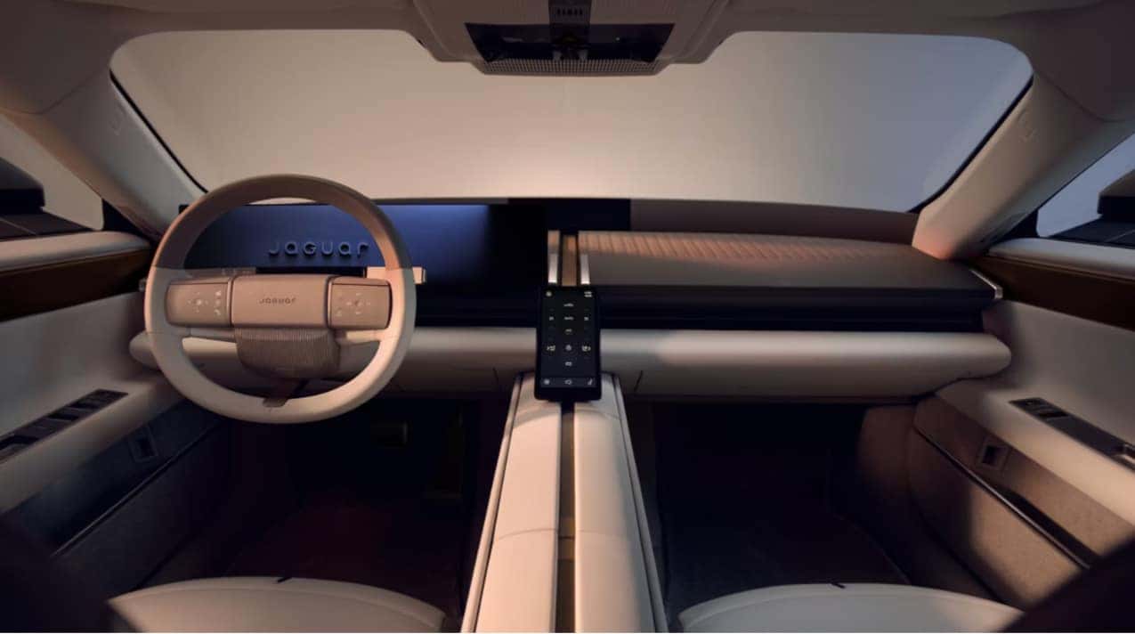 All new-Jaguar Type 01 interior