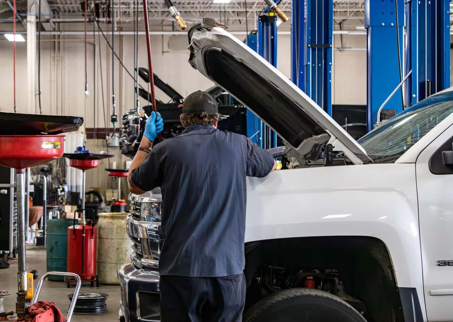 Jeff Belzer service center bay