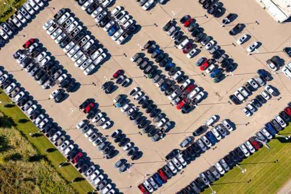 Diverse fleet of SUVs, trucks, and cars available for rental