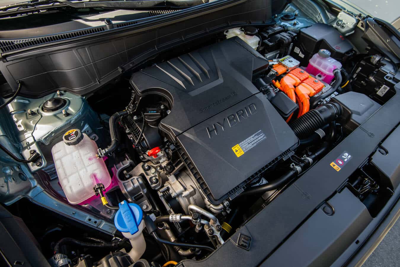 2027 Kia Seltos HEV Engine Bay