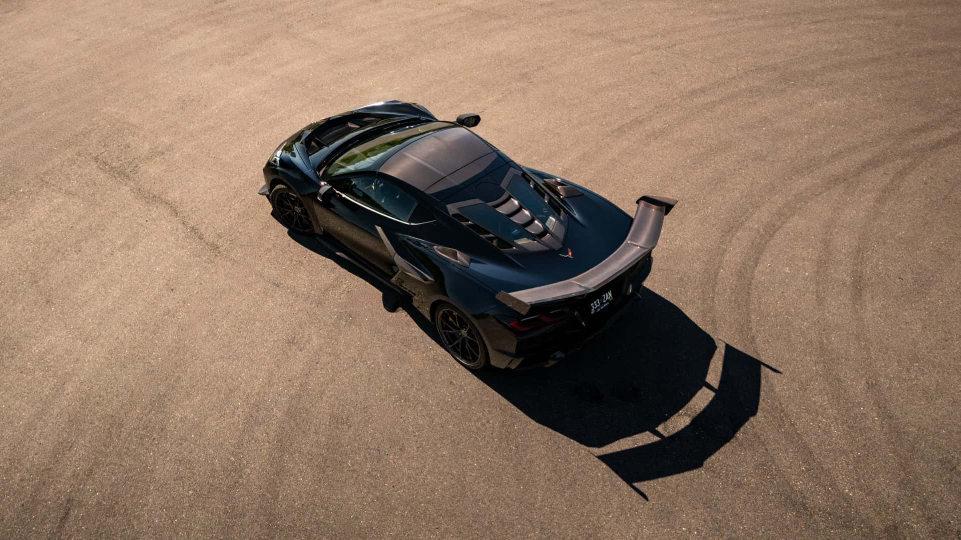 2027 Chevrolet Corvette ZR1X front three-quarter view at Jeff Belzer's Lakeville Chevrolet