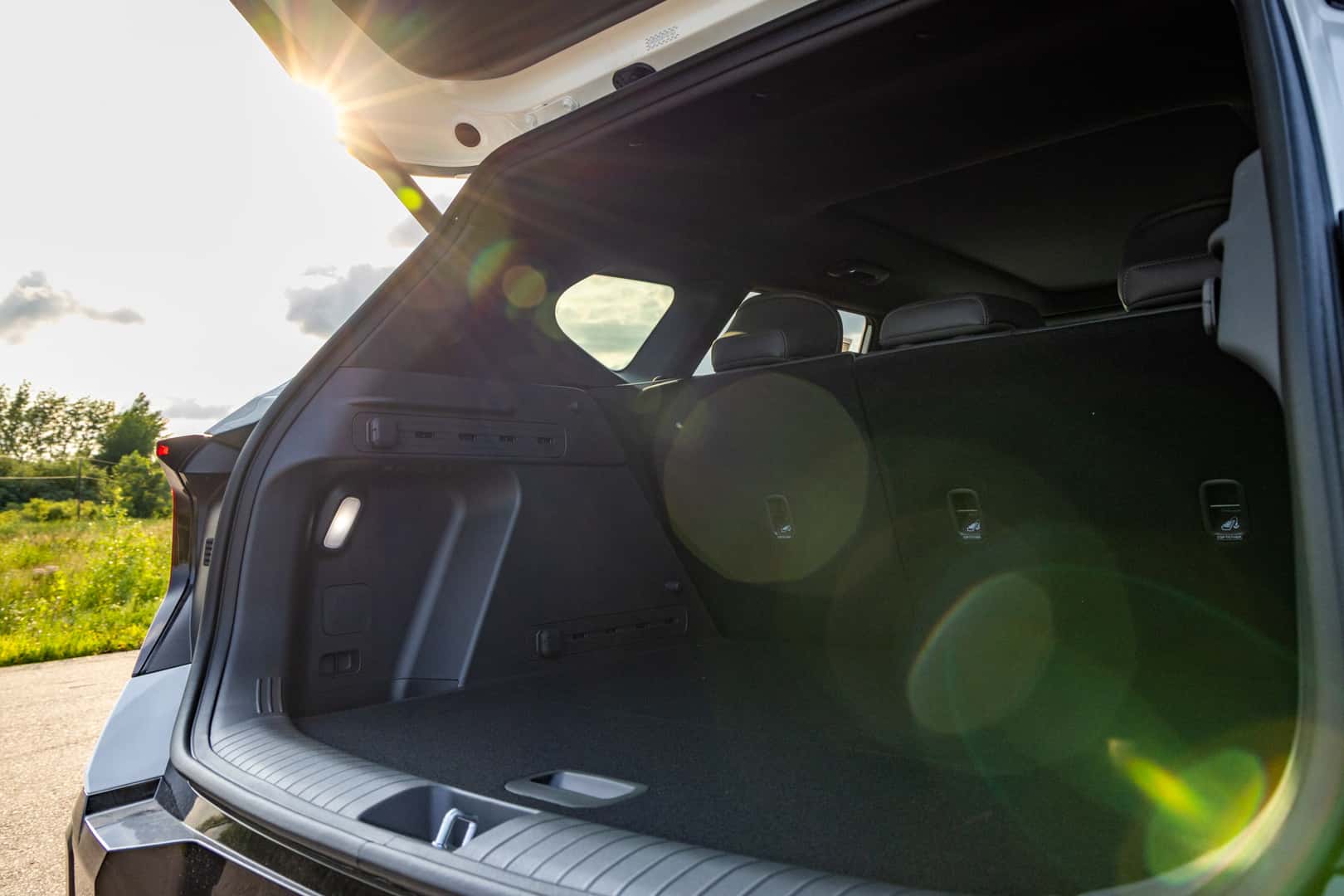 2027 Kia Seltos rear cargo space