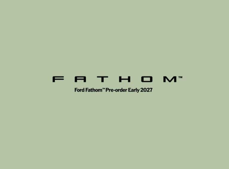 Ford Fathom Pre-Order Graphic