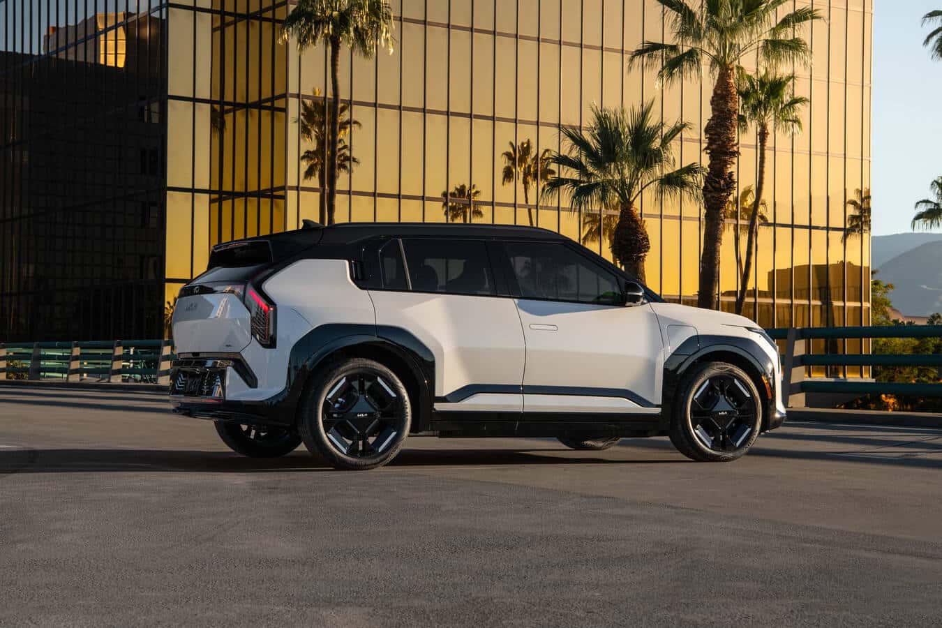 2027 Kia EV3 compact electric SUV side profile