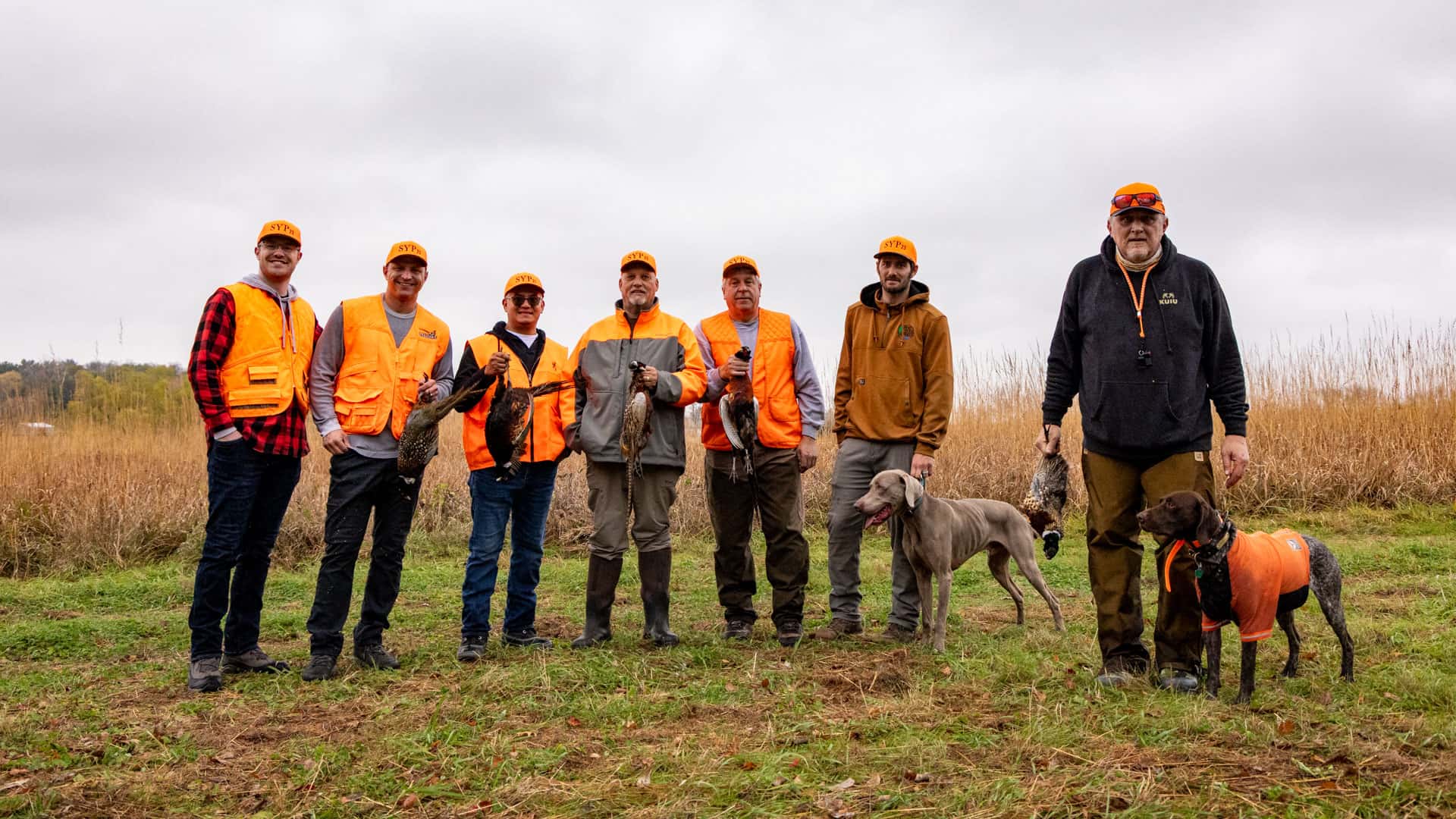 Group Photo of the Belzer Team at the SYP Hunt