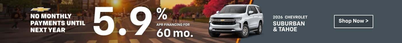Suburban Tahoe Offer