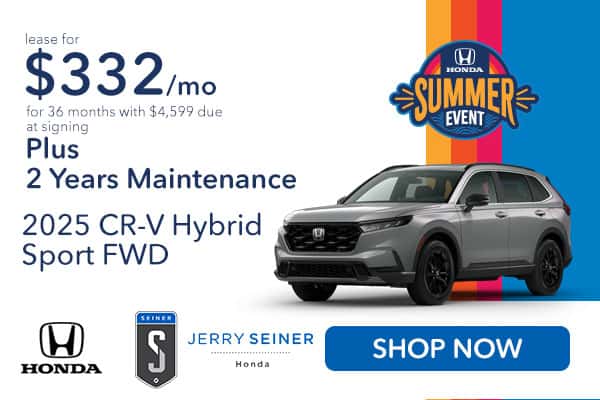 July CR-V Hybrid Special