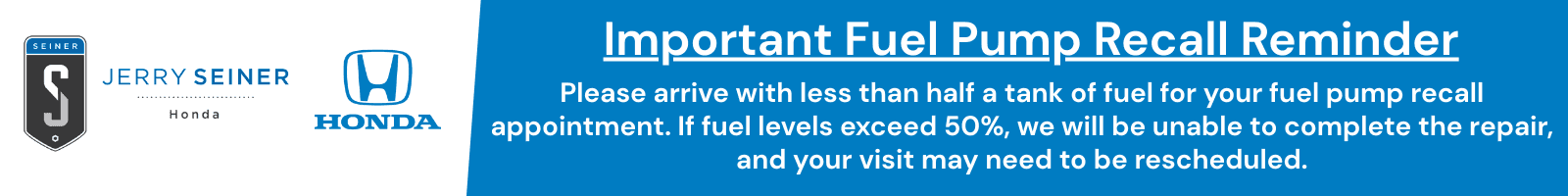 Fuel Pump Recall