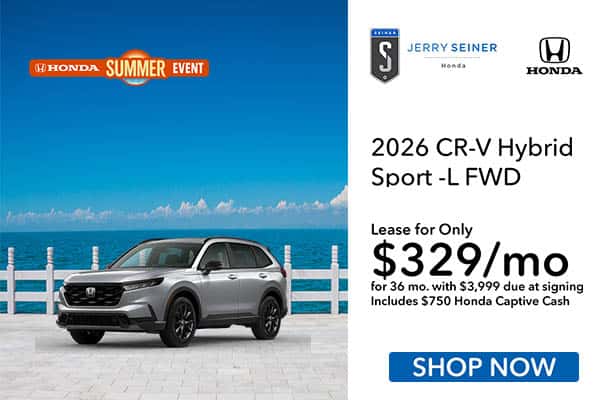 New Car Specials | Honda Dealer | Jerry Seiner Honda