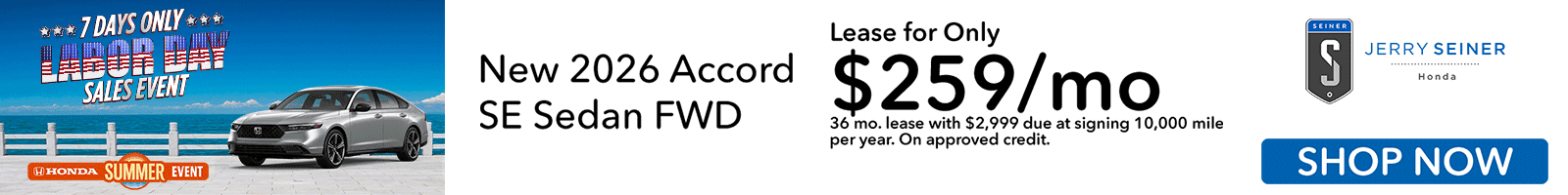 Accord Labor Day