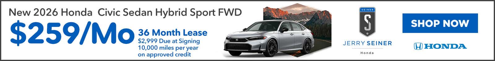 Civic Hybrid Sept 26
