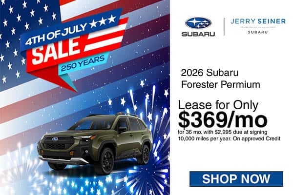 New Subaru Forester Special Offer