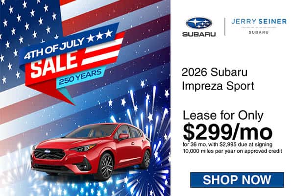 New 2026 Subaru Impreza Special Offer