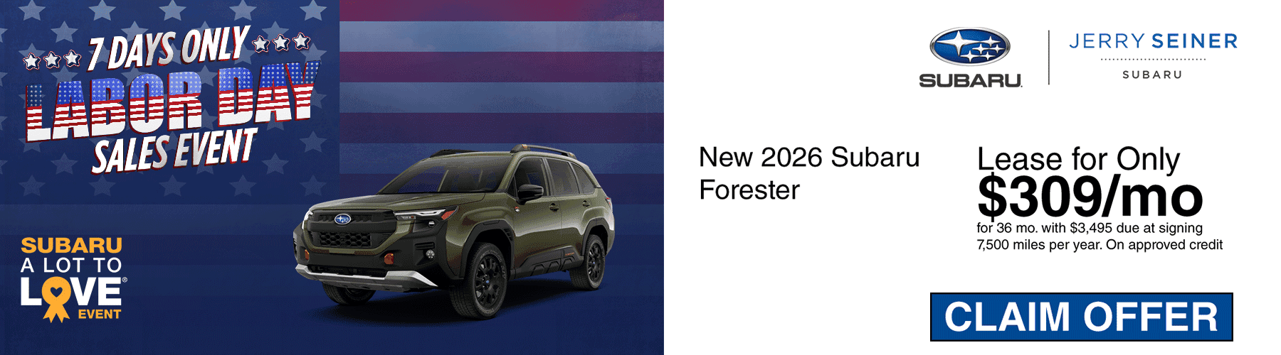 Forester Labor Day