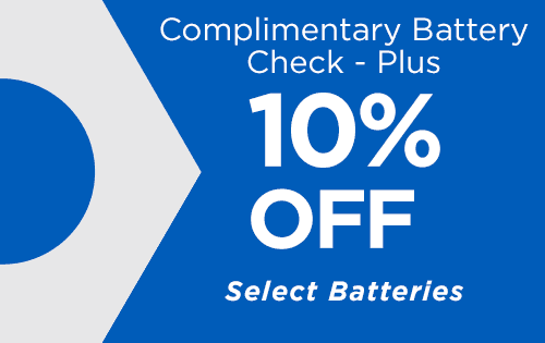 Battery Special Sept 26