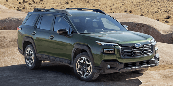 2026 Subaru Outback Symmetrical AWD tackling loose gravel