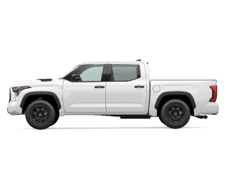 Side view of a White Truck