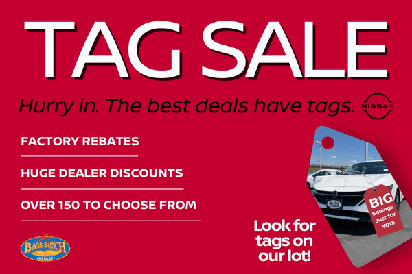 Nissan Tag Sale 