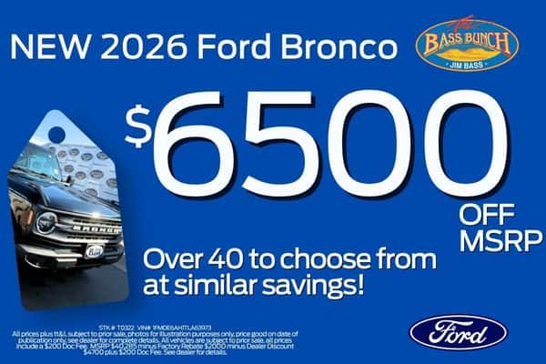 2026 Ford Bronco 