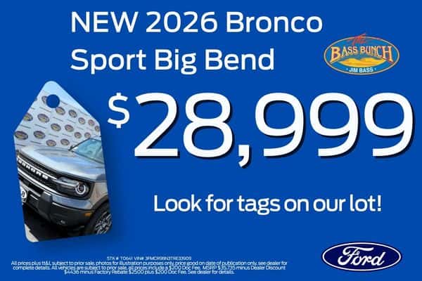 2026 Ford Bronco Sport Big Bend 