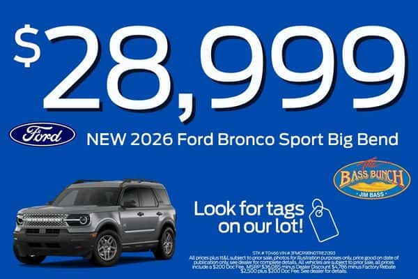 2026 Ford Bronco Sport 
